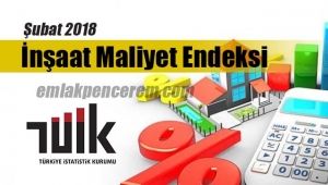 İnşaat maliyetleri Şubat`ta yükseldi