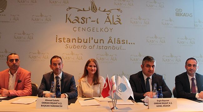 Omran Holding Çengelköy'ün lüks konut projesi Kasr-ı Ala'yı satışa sundu