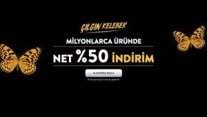 Çılgın Kelebek İndirimi Boyner`de başladı