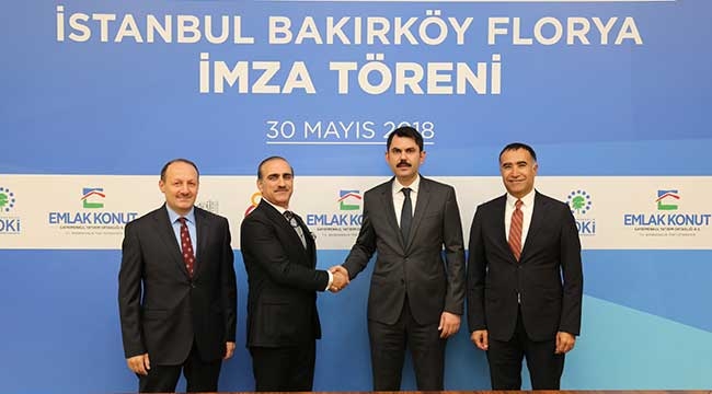 Emlak Konut ve Öz Er-Ka Florya arazisi için imzaları attı