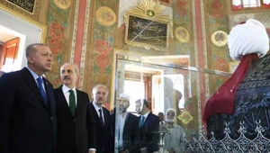 Fatih Sultan Mehmet'in türbesini Cumhurbaşkanı Erdoğan açtı