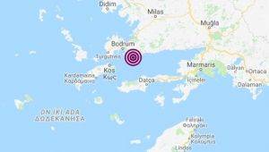 Gökova Körfezi korkutan depremle sarsıldı