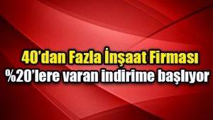 Konutta indirim sırası inşaat şirketlerinde! Bugün başlıyor...