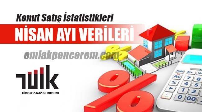 Nisan 2018`de 103 Bin 087 adet konut satıldı