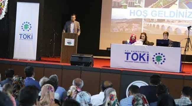 TOKİ Çorum Osmancık konutlarında kura çekilişi heyecanı! Kura sonuçları...