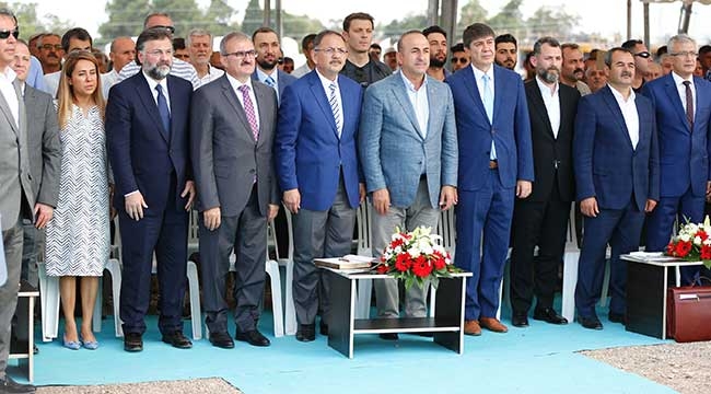 Antalya projesinde temeller atıldı