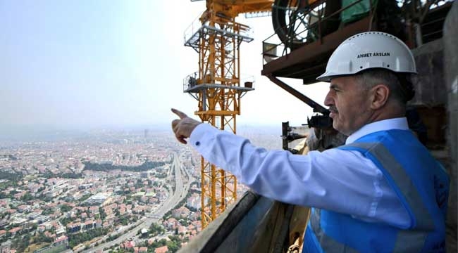 Çamlıca Kulesi inşaatında son durum! Bu yıl...