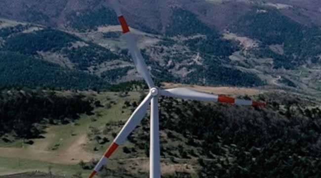 Çorum'da Rüzgar Türbinleri enerji üretimine başladı