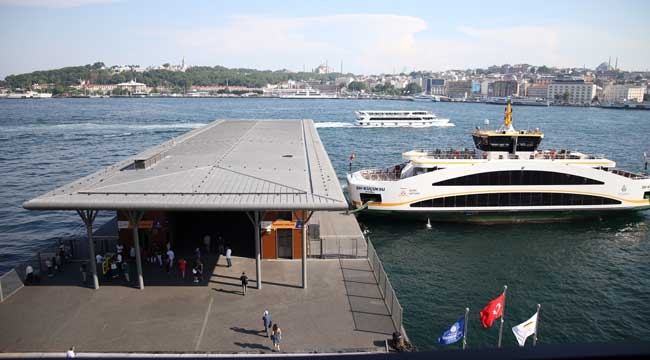 Karaköy İskelesi hizmet vermeye başladı