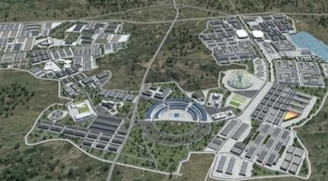 Mega endüstri bölgeleri için düğmeye basıldı