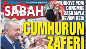Sabah Gazetesi manşetleri 25 Haziran seçim sonrası gazeteler