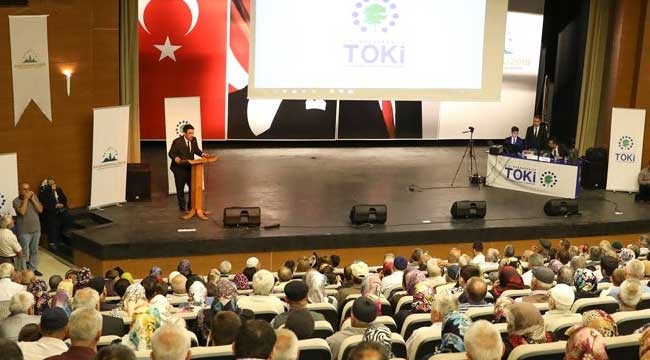 TOKİ Kastamonu Taşköprü emeklilere özel konutların kura sonuçları