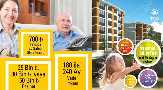 TOKİ Silivri'de ev sahibi olmak için son günler