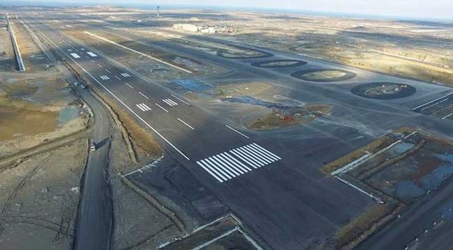 Yeni Havalimanına ilk uçak Cumhurbaşkanı Erdoğan ile inecek