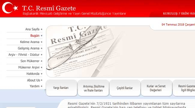 477 sayılı Kanun Hükmünde Kararname (KHK)