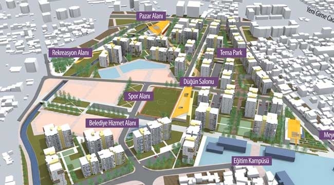 İzmir Büyükşehir'den kat karşılığı inşaat yapım işi ihalesi