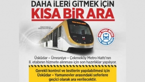 M5 Üsküdar Metrosu ne zaman hizmet veremeyecek?