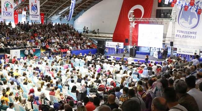 TOKİ Manisa Yunusemre konut kura çekilişi sonuçları belli oldu