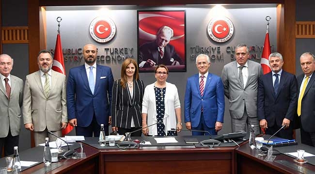 Türkiye Müteahhitler Birliği’nden Ticaret Bakanı Pekcan’a ziyaret