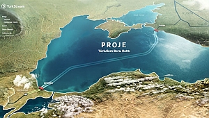 Bin 500 kilometre boru döşenen Türk Akımı`nda yüzde 80 tamam