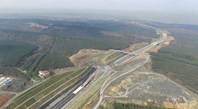 Hüseyinli-Kömürlük Şile otoyolu bugün açılıyor