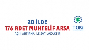 TOKİ 176 adet arsa satacak