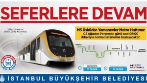 Üsküdar-Ümraniye M5 metrosu hizmet vermeye başladı