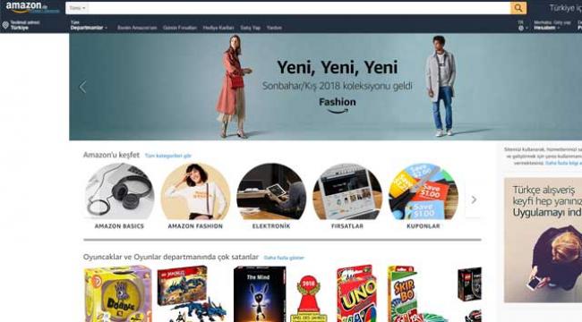 Amazon Türkiye satışlara başlıyor