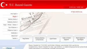 Bakanlık isimlerinde değişiklik