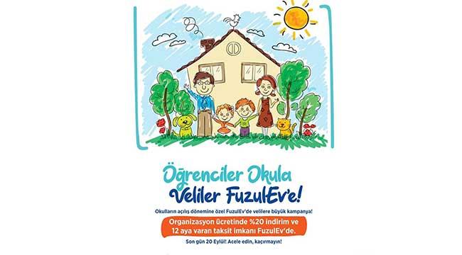 FuzulEv, okulların açılış dönemine özel kampanya başlattı