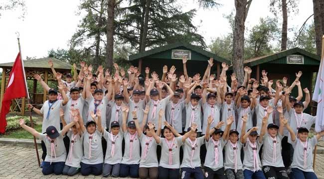 İBB izci kampına 20 bin kişi katıldı