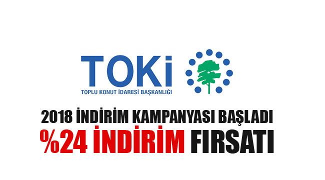 TOKİ 2018'in ikinci indirim kampanyasına başladı! Yüzde 24 indirim var...
