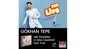 Gökhan Tepe mini konser ve imza günü ile İstMarina Kartal'da