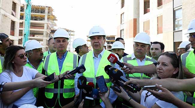 Menderes Türel'den proje ziyareti