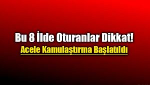 8 ilde acele kamulaştırma başlatıldı