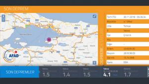 Yalova merkezli deprem İstanbul'da da hissedildi! 4.1'lik korkutan Marmara depremi 30 Kasım