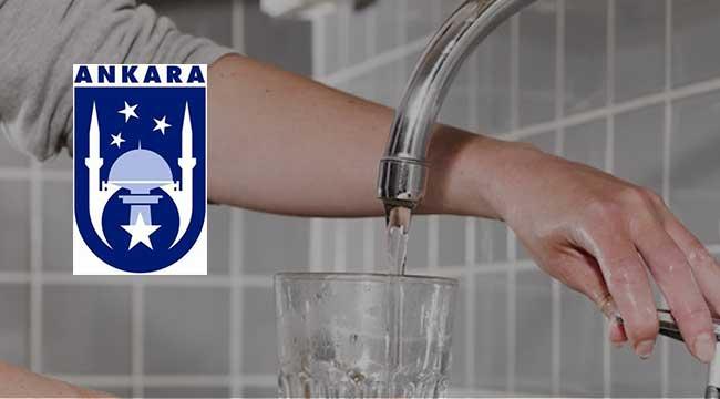 Ankara'da suya büyük indirim
