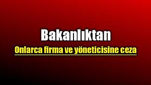 Bakanlıktan onlarca şirket ve yöneticisine ihale yasağı