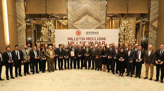 GYODER ve üye inşaat şirketlerine büyük onur