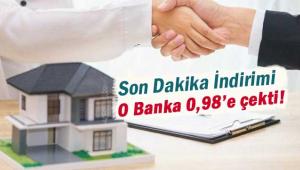 Konut kredisi faiz oranlarında flaş indirim! 0,98 ile Ziraat konut kredisi kullandıracak