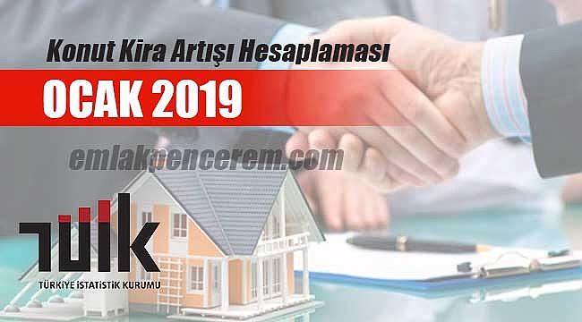 2019 Ocak ayı kira artışı oranları (TEFE-TÜFE) belli oldu