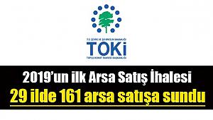 2019'un ilk arsa satış ihalesi TOKİ'den
