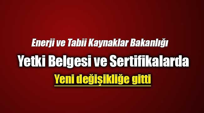 2019 Yetki Belgesi ve Sertifika Bedelleri hakkında değişiklik