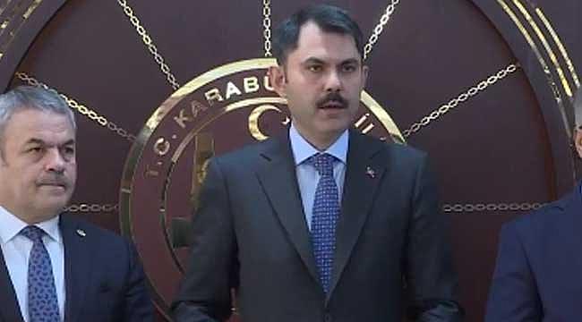 Bakan Kurum'dan emekliye 500 konut müjdesi