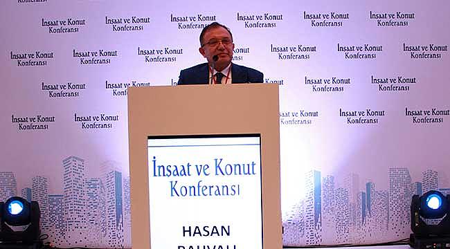 Hasan Rahvalı: İnşaat sektöründe en büyük sorun konut stokudur