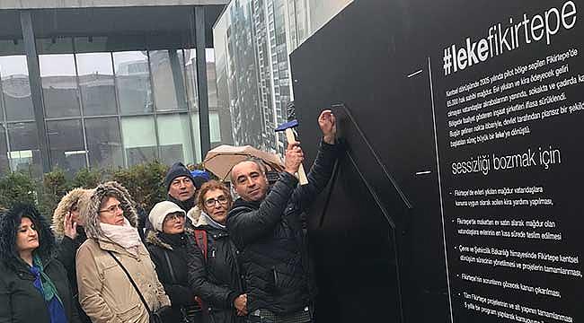 Mağdurların sabrı taştı ‘Leke Fikirtepe’  kampanyası başlattı