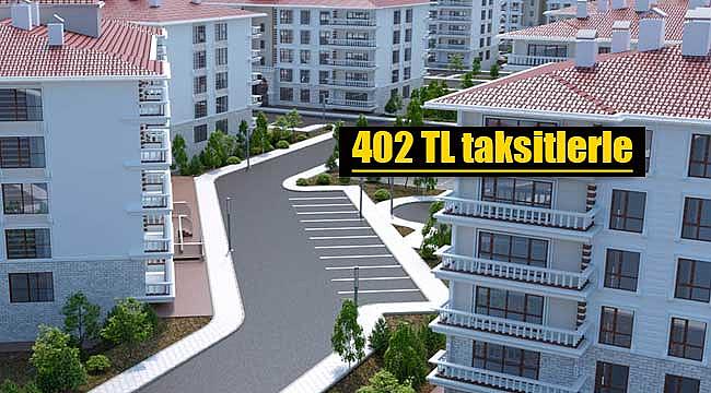 TOKİ Gaziantep Islahiye'de 402 TL taksitle konut satışına başladı