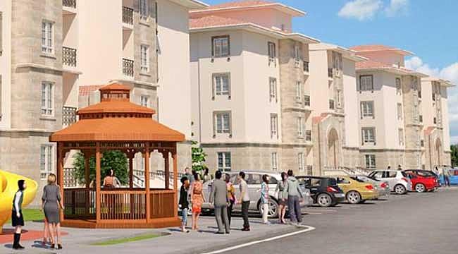 TOKİ Nevşehir'de 340 TL taksitlerle satılık konutlar