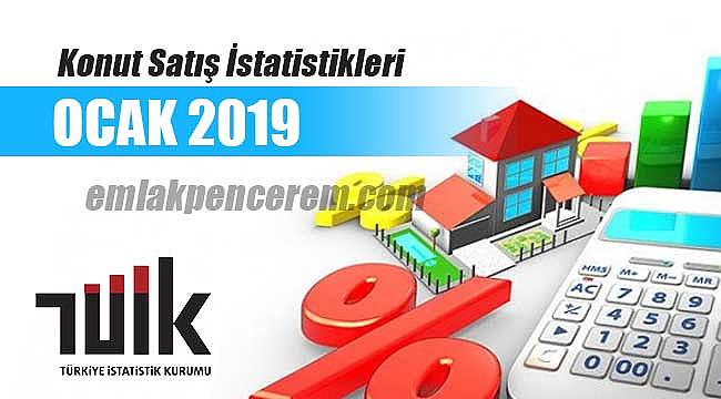 2019 yılı Ocak ayı konut satış rakamları açıklandı