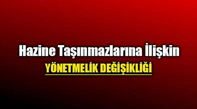 Hazine taşınmazları ile alakalı yeni düzenleme